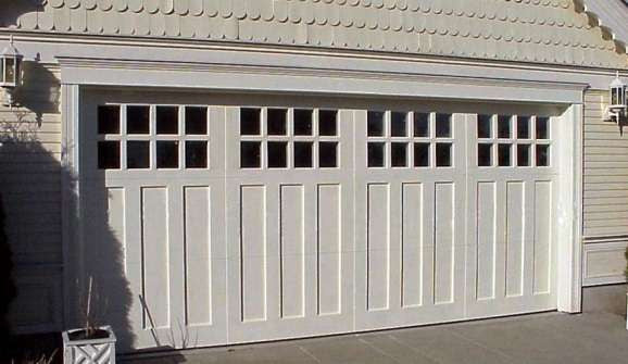 Craftsman Home Mission Style Garage Door Photo