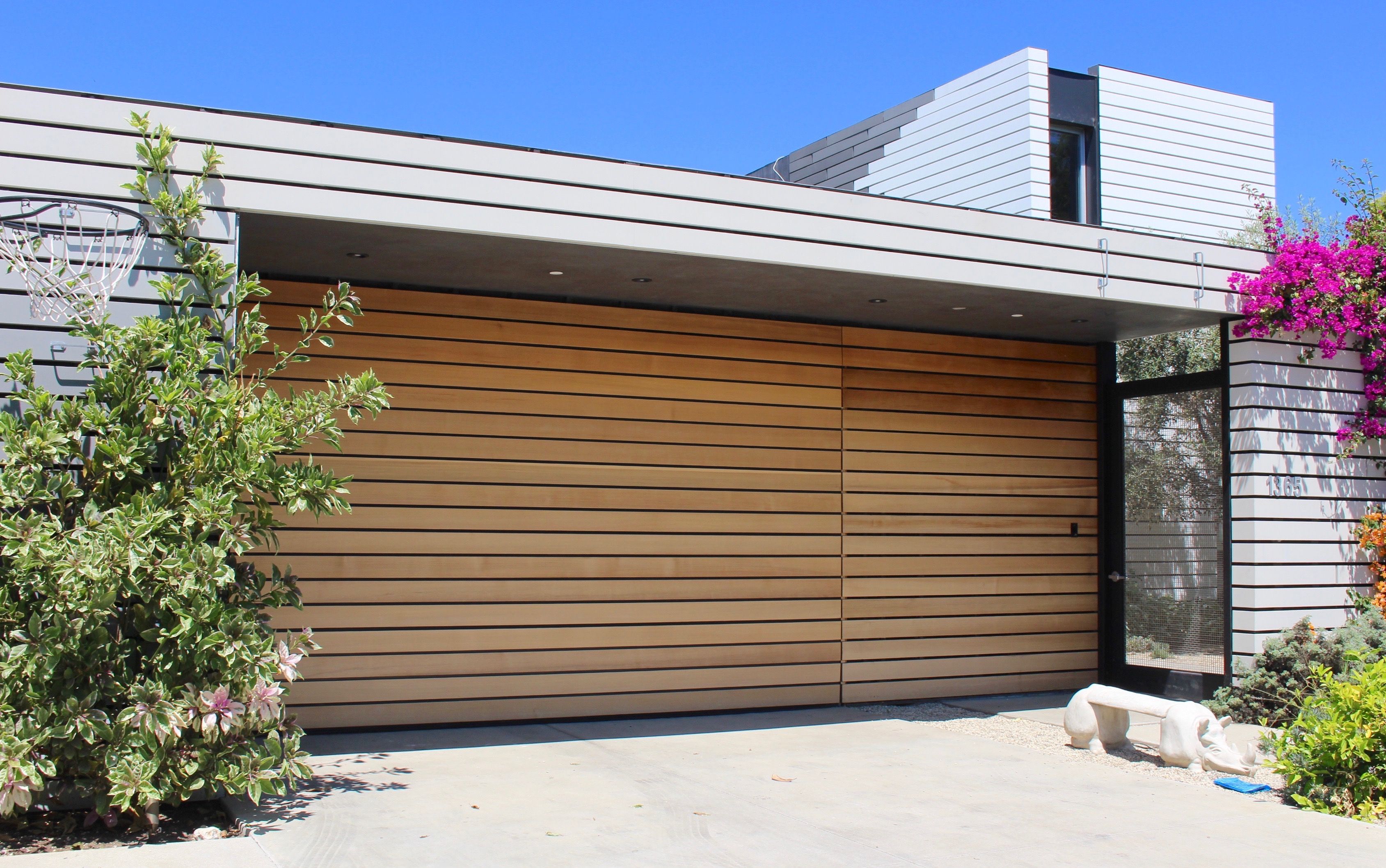 Modern Flush Garage Door