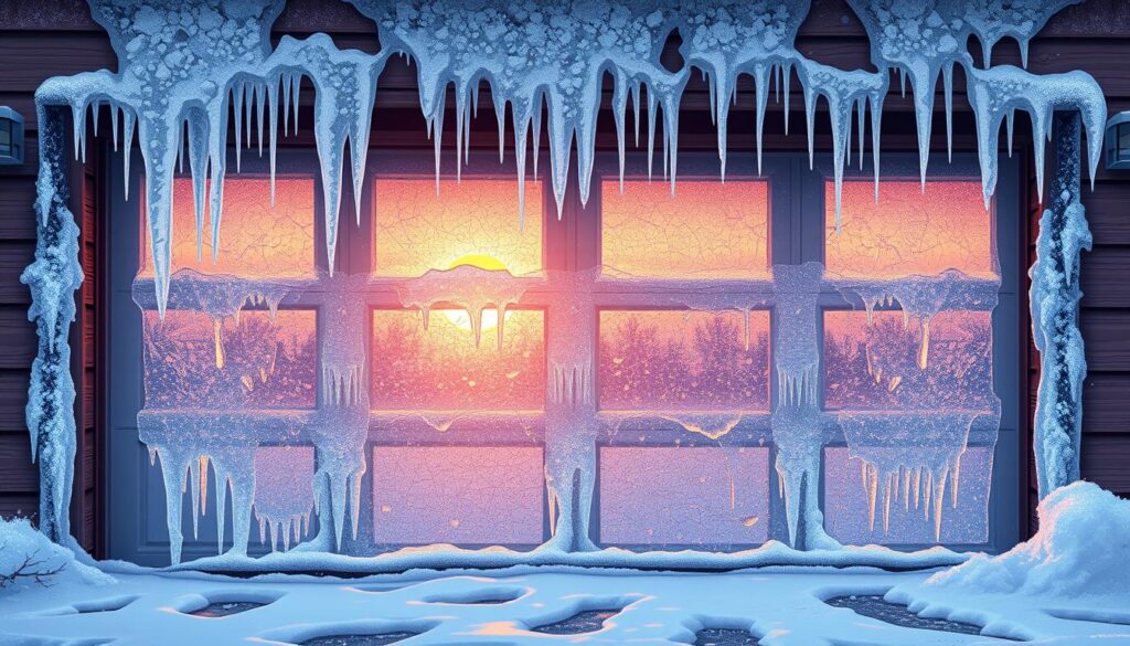 Before and After Garage Door Repair