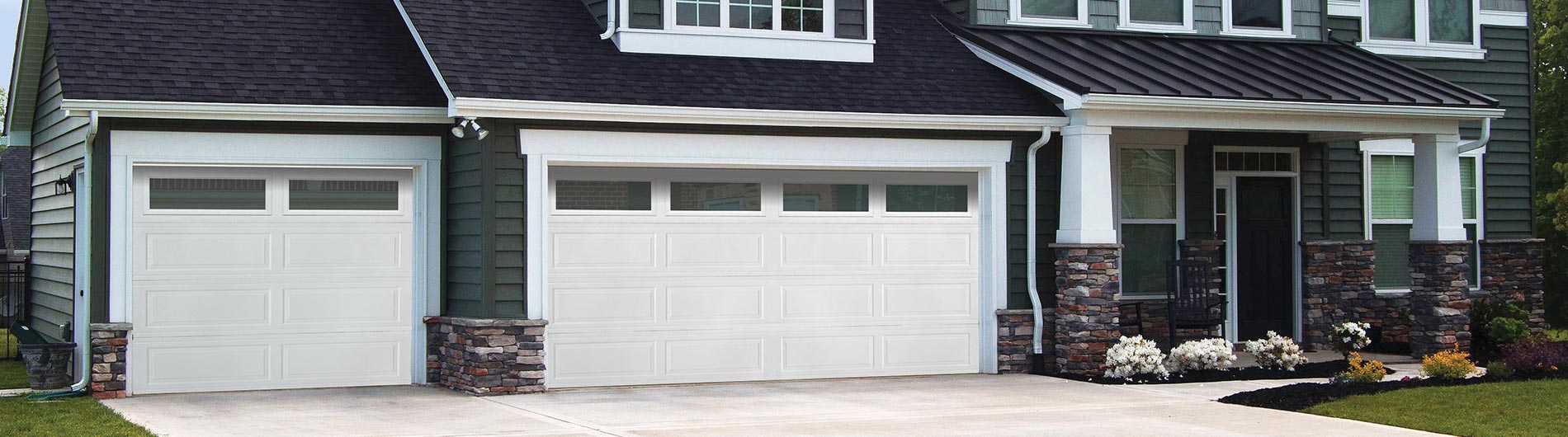 family photo Wayne Dalton garage door home