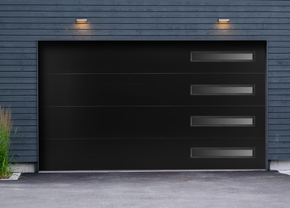 Professional Technicians Installing Garage Door