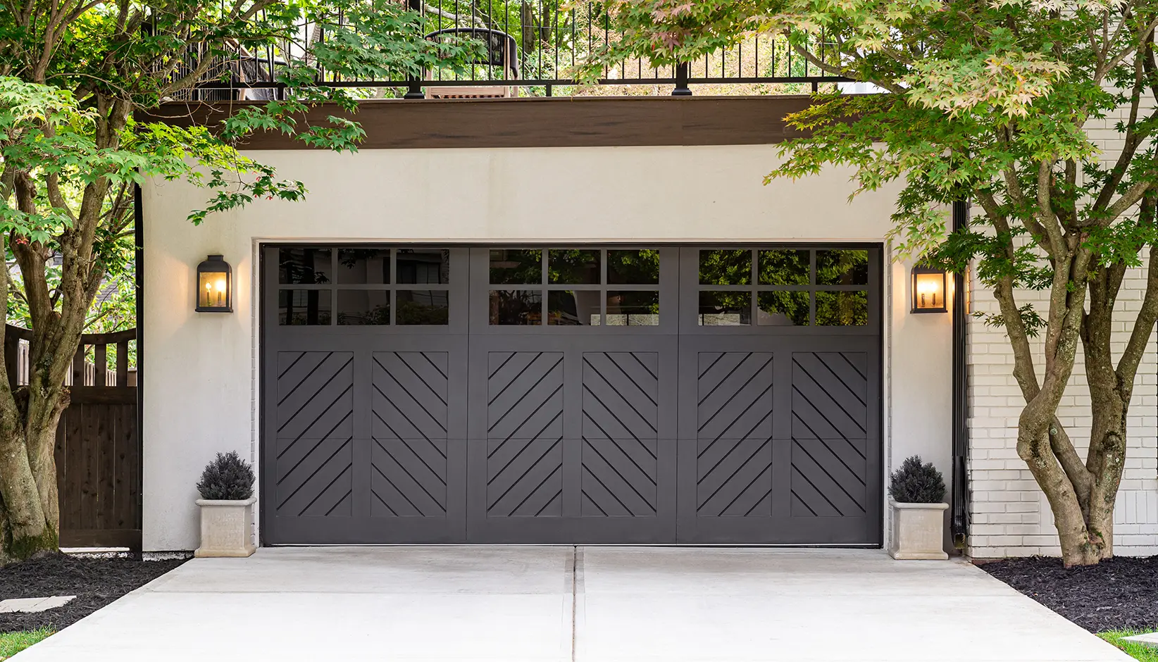 Discover the Versatility and Style of Black Wooden Garage Doors
