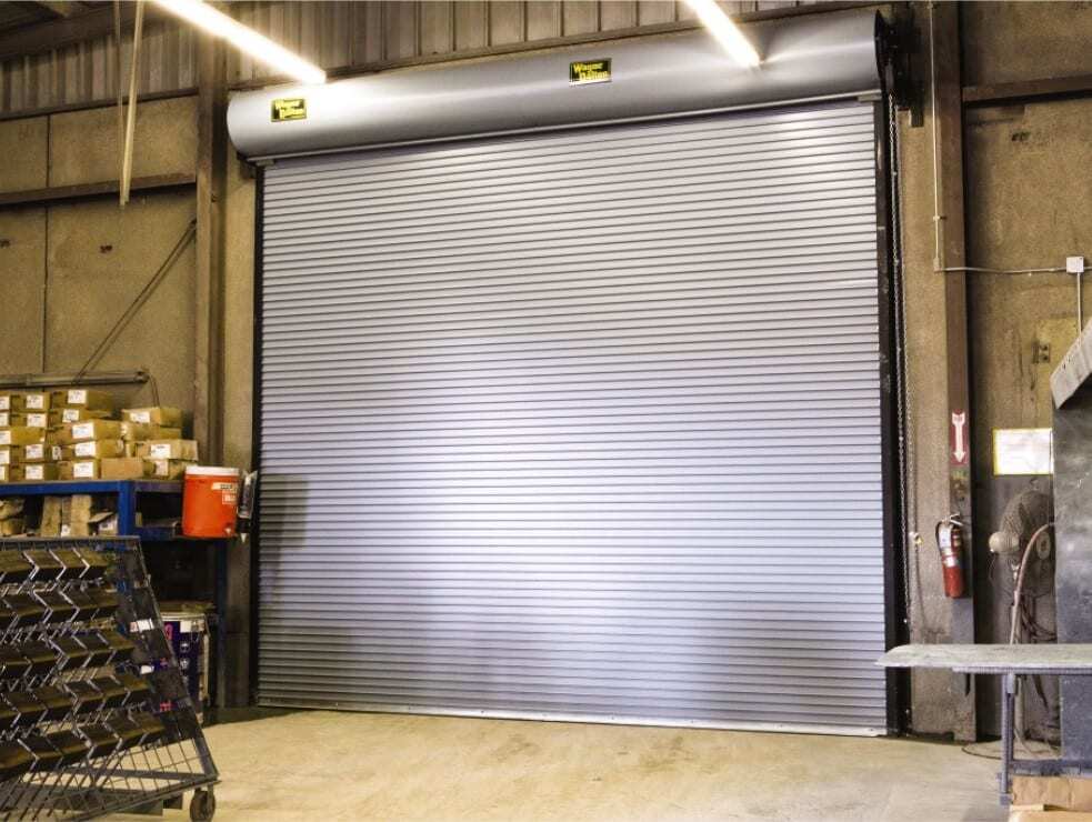 Before-and-After Retail Space with Insulated Doors