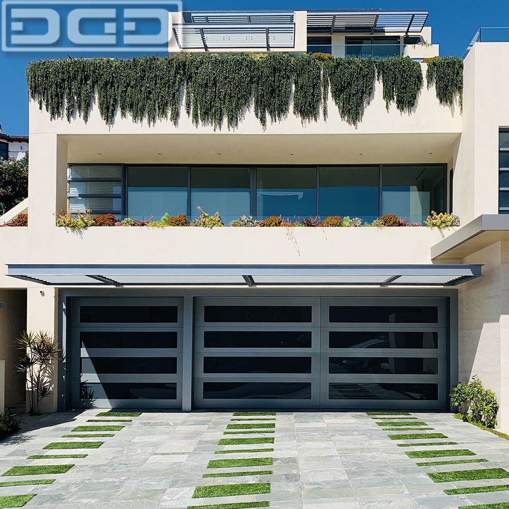Bright Airy Garage Interior
