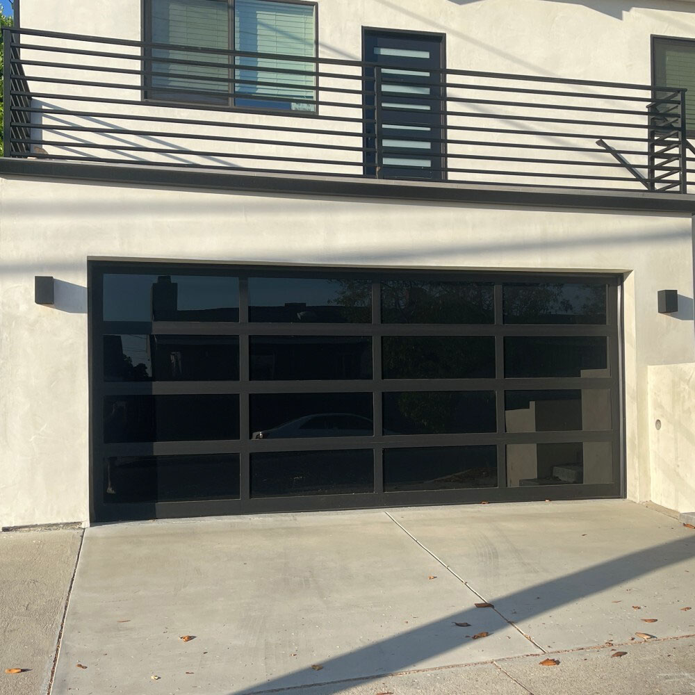 Interior Natural Light Garage Door Glass Panels