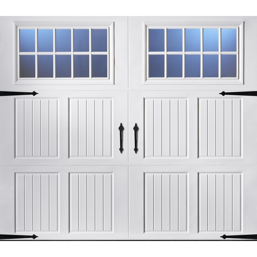 Illustrate a detailed, infographic-style visual depicting the cost breakdown of garage door installation