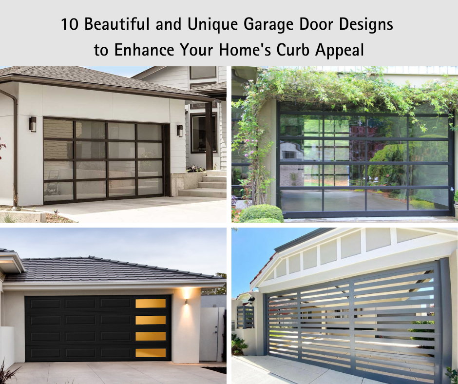 Eco-Friendly Garage Door Natural Wood Greenery