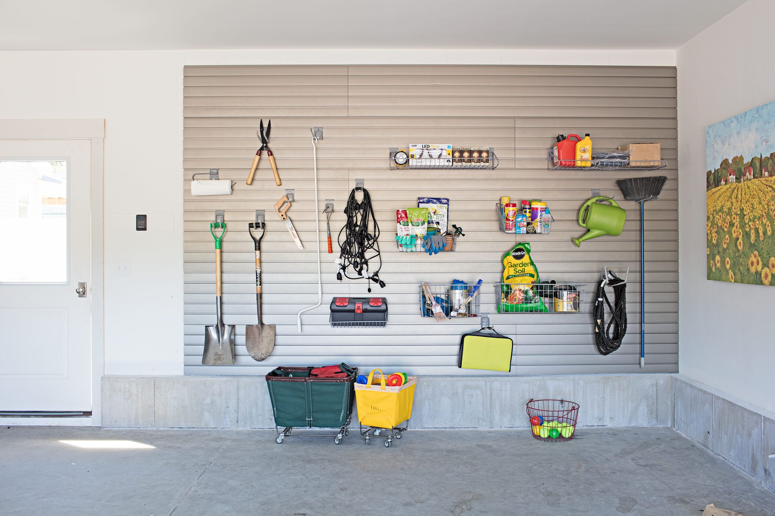 Organized Garage Interior