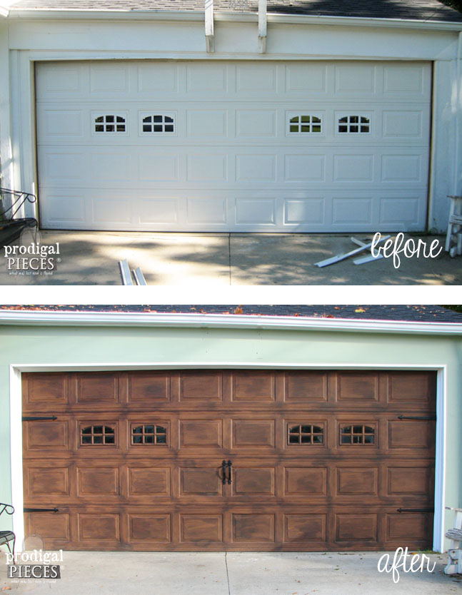 Navy Garage Door