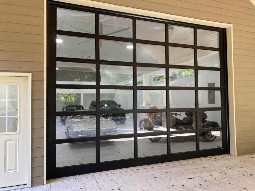 Energy-Efficient Insulated Glass Garage Door