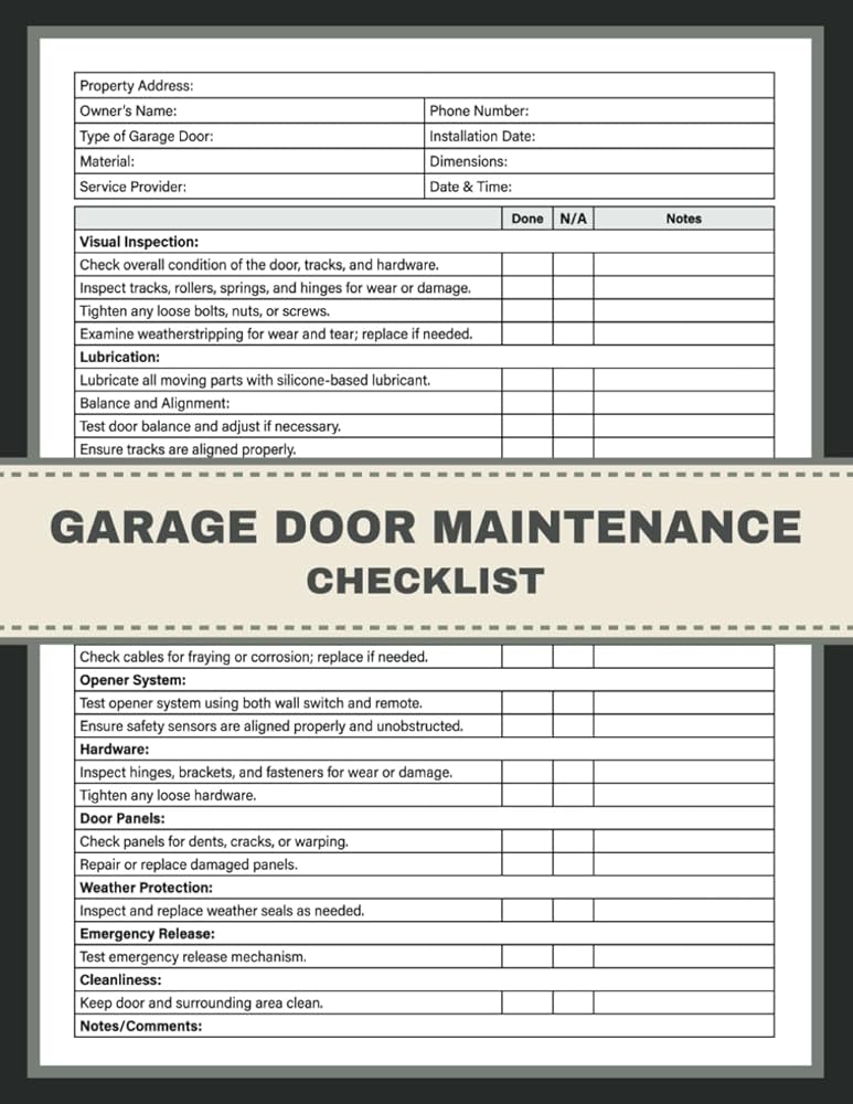 Before-and-after garage door replacement transformation