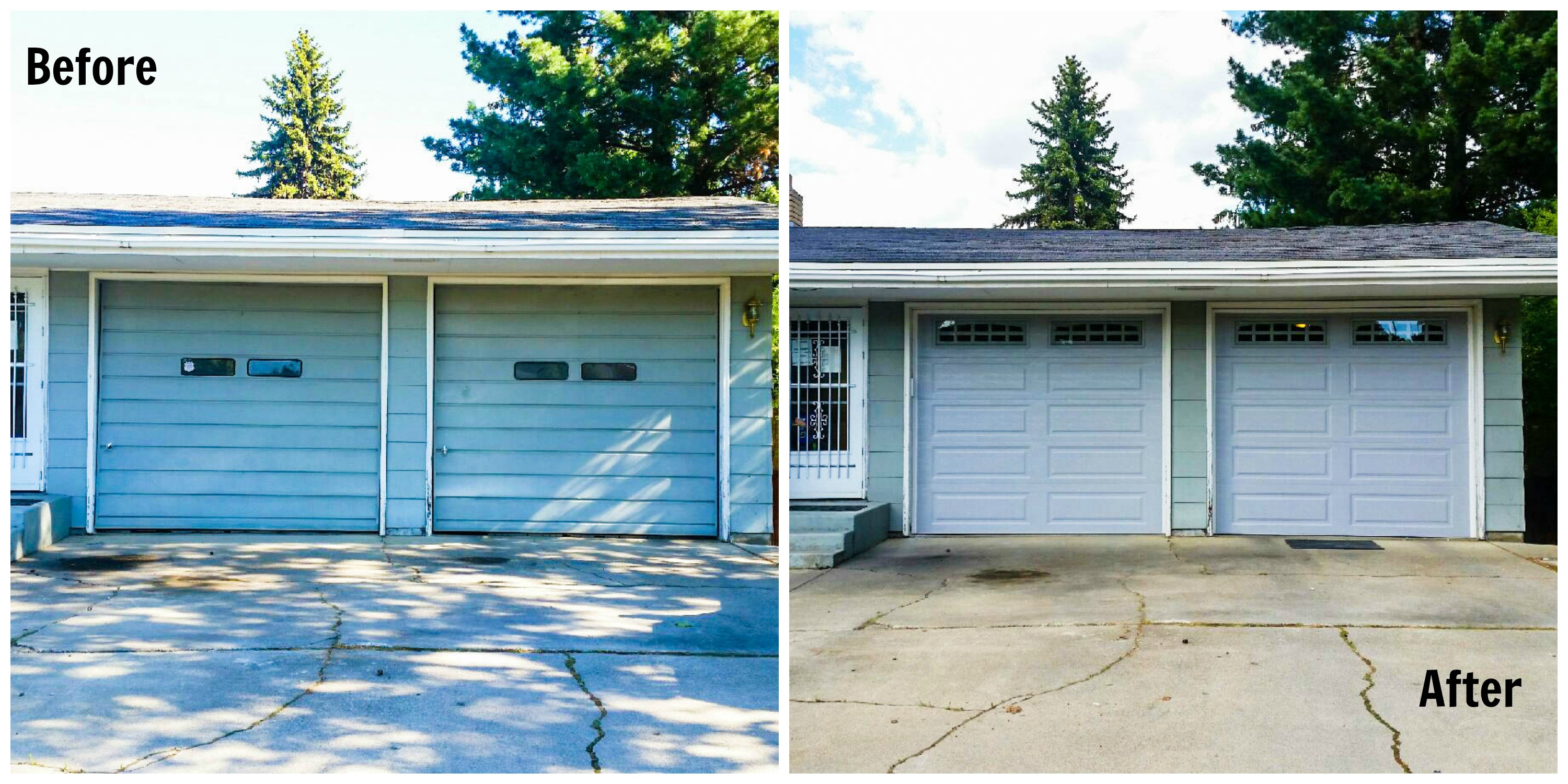 View Our Before & After Images | Transform Your Garage Door